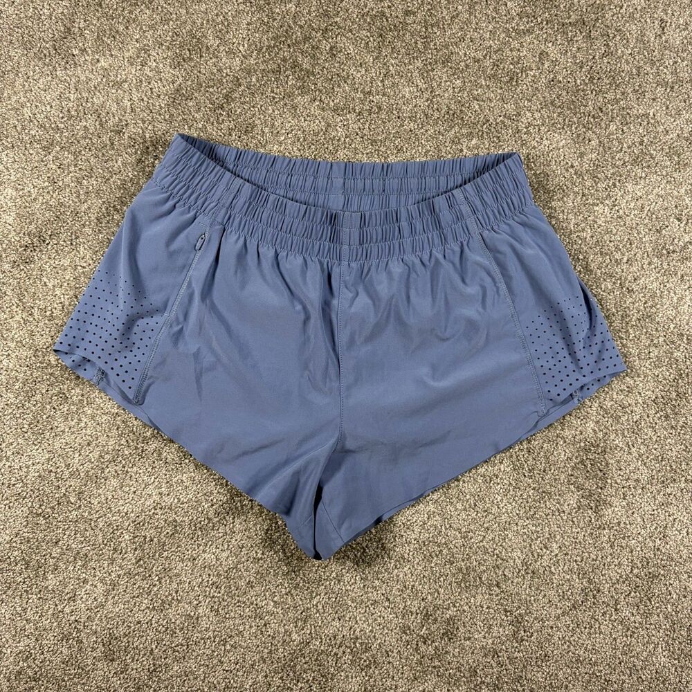 Athleta Shorts Womens Size Small Blue Hustle 3 Inch Inseam Running Casual 446694